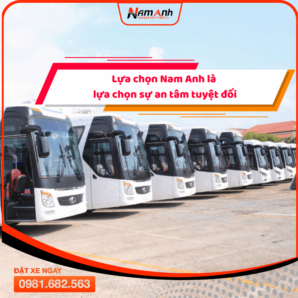 Thuê Xe 45 Chỗ Nam Anh: Xe Đời Mới, Giá Tốt Cho Mọi Hành Trình