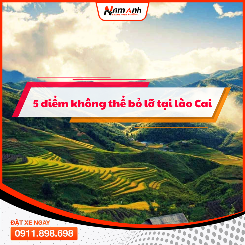 Trải nghiệm trọn vẹn 5 điểm không thể bỏ lỡ tại lào Cai cùng Nam Anh