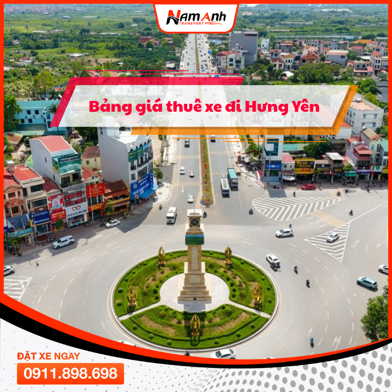 Thuê Xe Đi Hưng Yên Giá Tốt Nhất Hà Nội