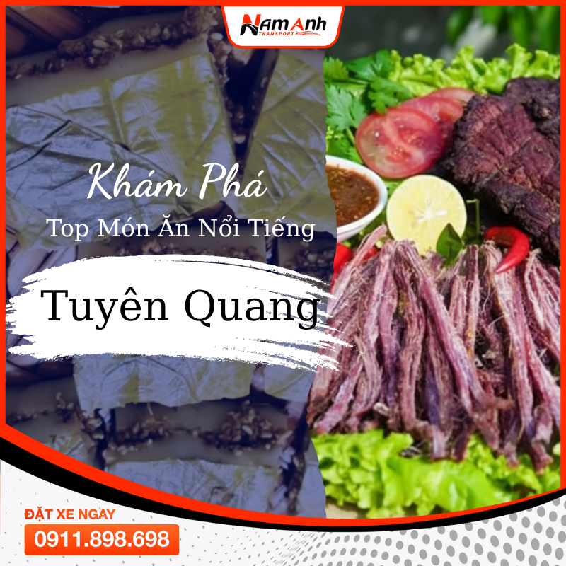 Khám Phá Top Món Ăn Nổi Tiếng Tuyên Quang: Hành Trình Ẩm Thực Xứ Tuyên Không Thể Bỏ Lỡ!