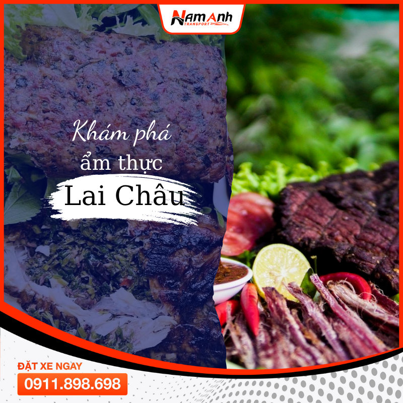 Ẩm Thực Lai Châu: Khám Phá Tinh Hoa Đặc Sản Tây Bắc Cùng Dịch Vụ Thuê Xe Nam Anh