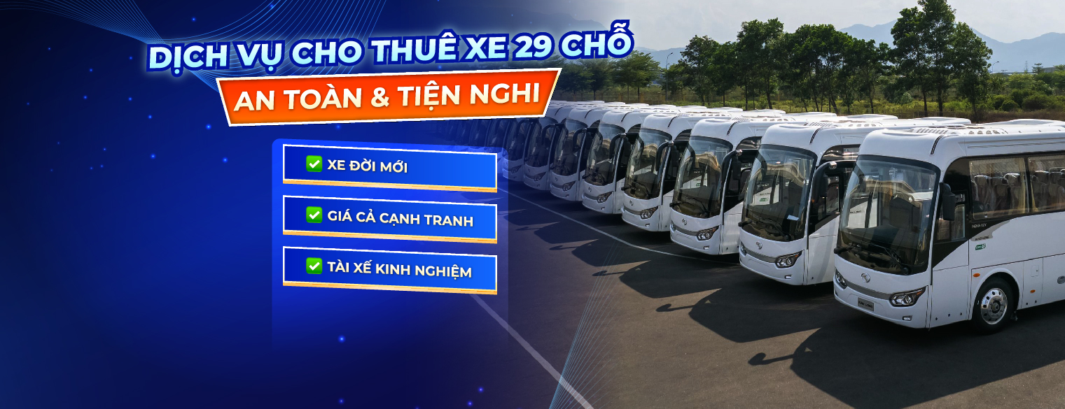 Thuê xe 29 chỗ